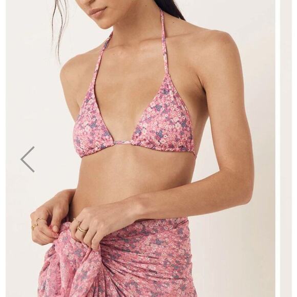 Spell & the Gypsy sz XS pink bikini top NWT - Picture 2 of 7